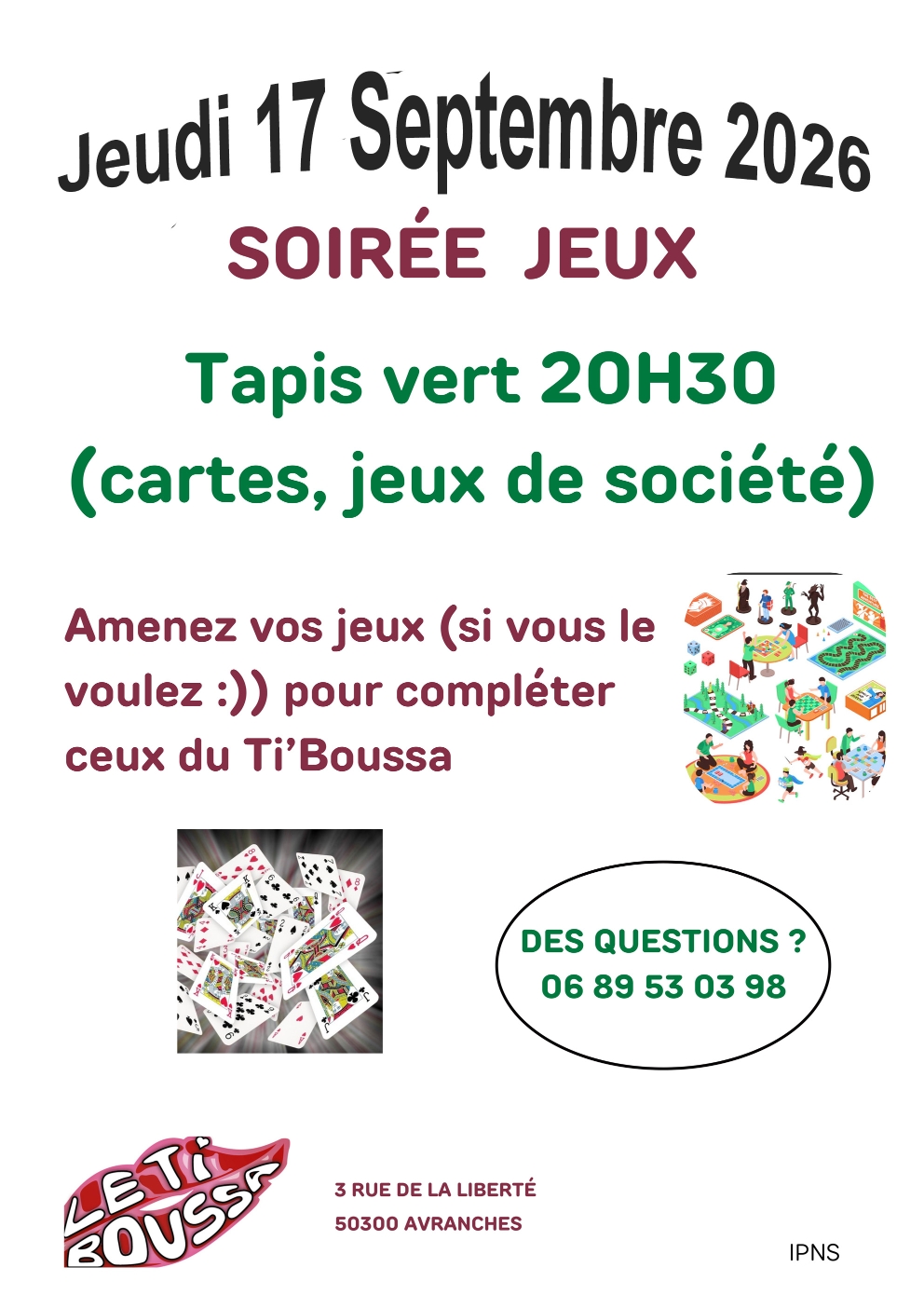 Soirée jeux