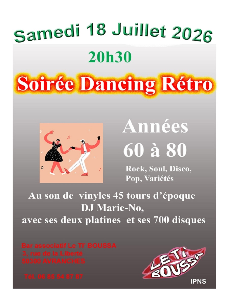 Soirée dancing rétro