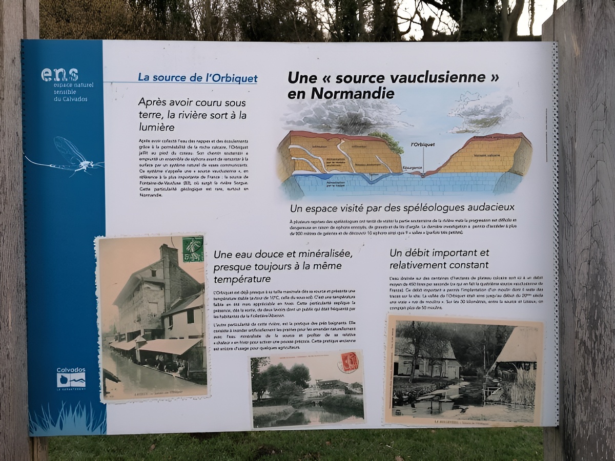 La source de l'Orbiquet