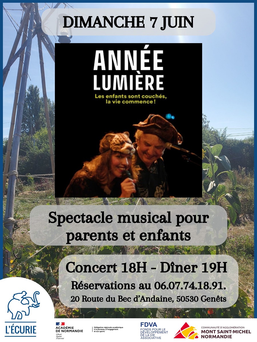 Spectacle "Les enfants sont couchés, la vie commence"