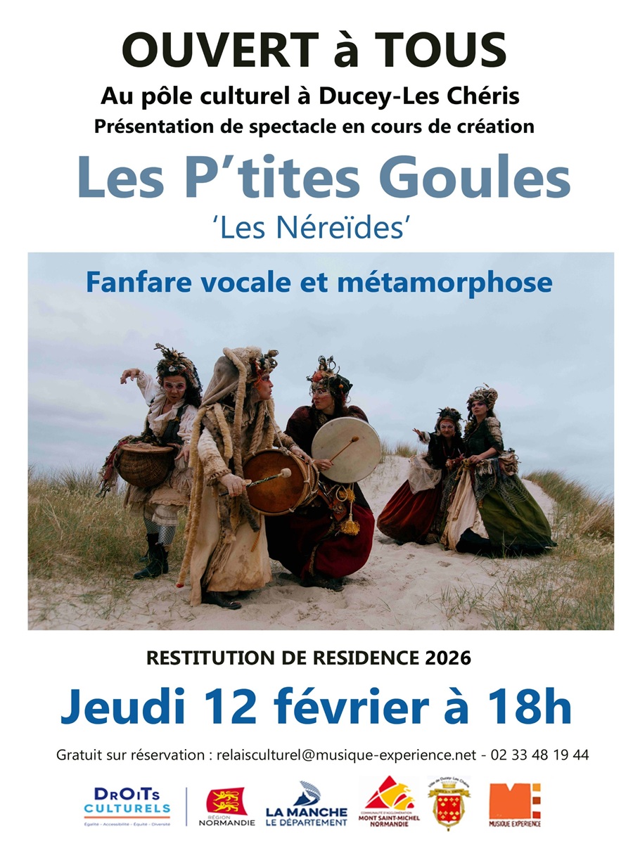 "Les P'tites Goules" - Spectacle de rue, déambulation chantée et étrange sur le thème de la mer