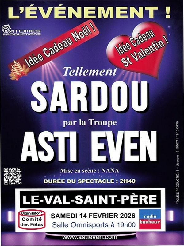 Spectacle "Tellement Sardou"