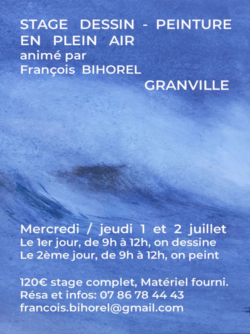 Stage dessin peinture en plein air