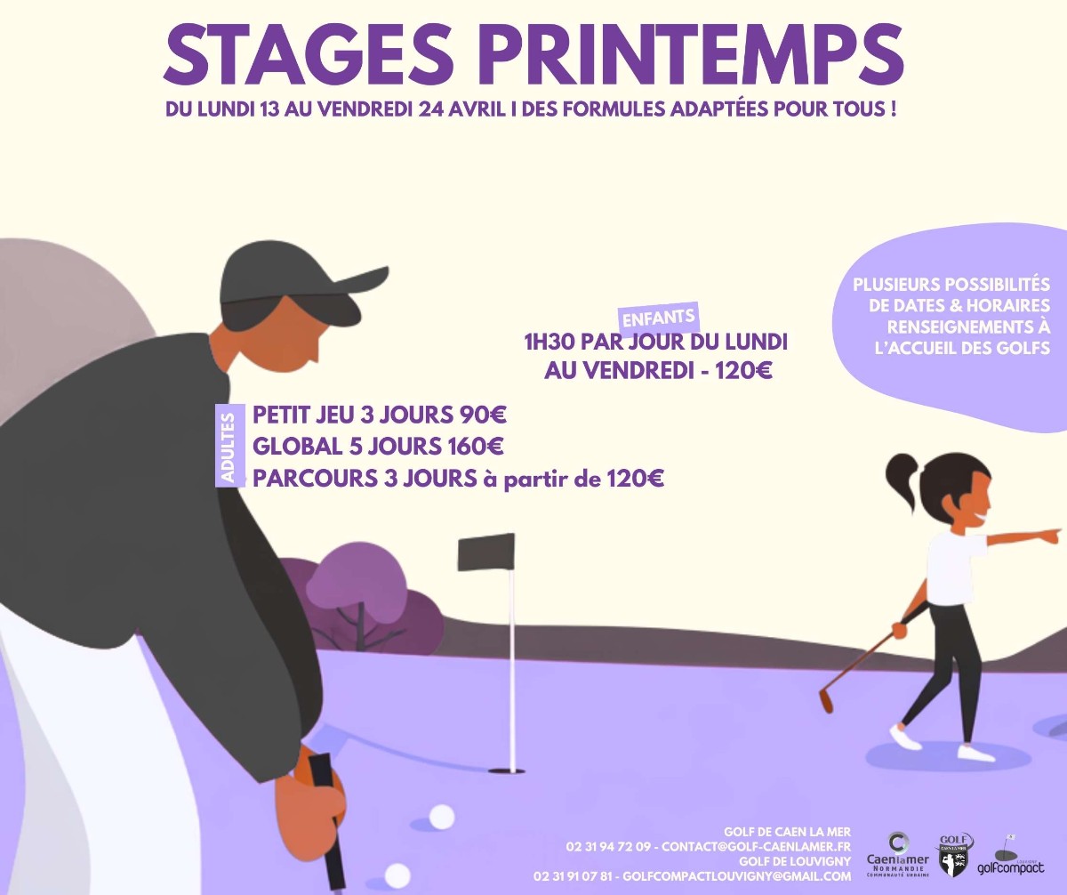 Stage de golf - Biéville-Beuville