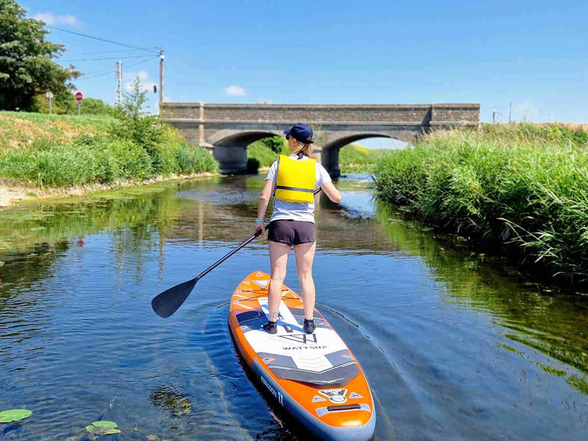 Balade en paddle/canoë-kayak sur l'Aure, La Cambe - photo 2