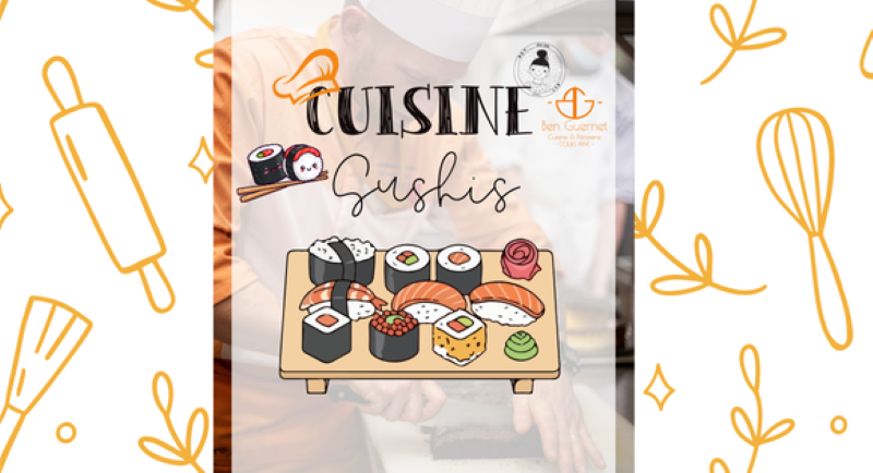 Atelier cuisine Sushis