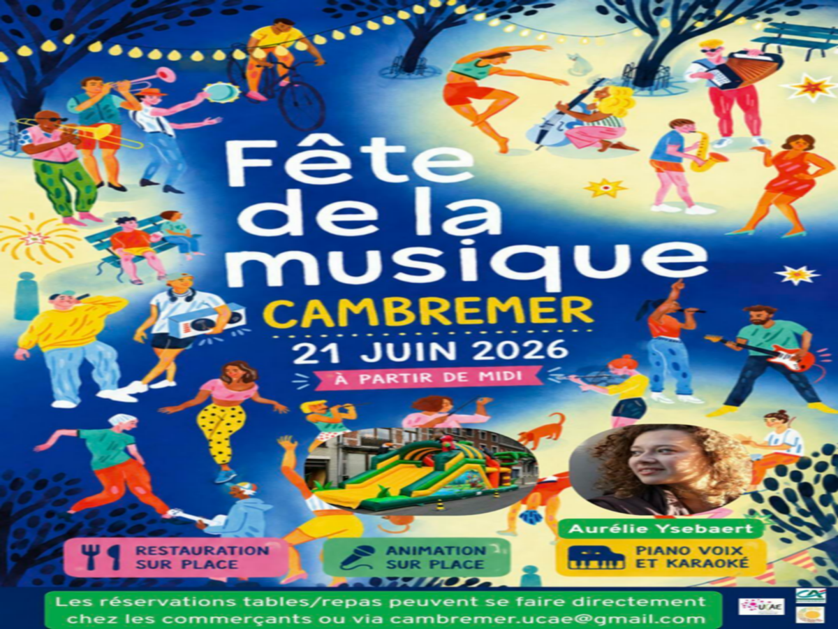 Fête de la musique le 21 juin 2026