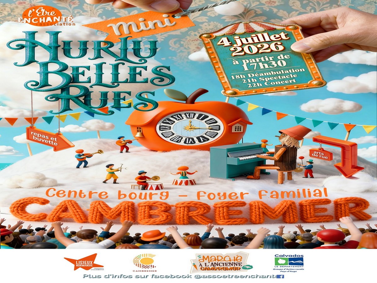 Festival "Hurlu Belles Rues" 04 juillet  2026.