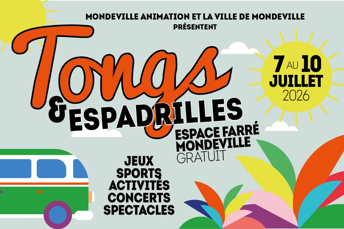 Festival "Tongs & Espadrilles" — visuel événement