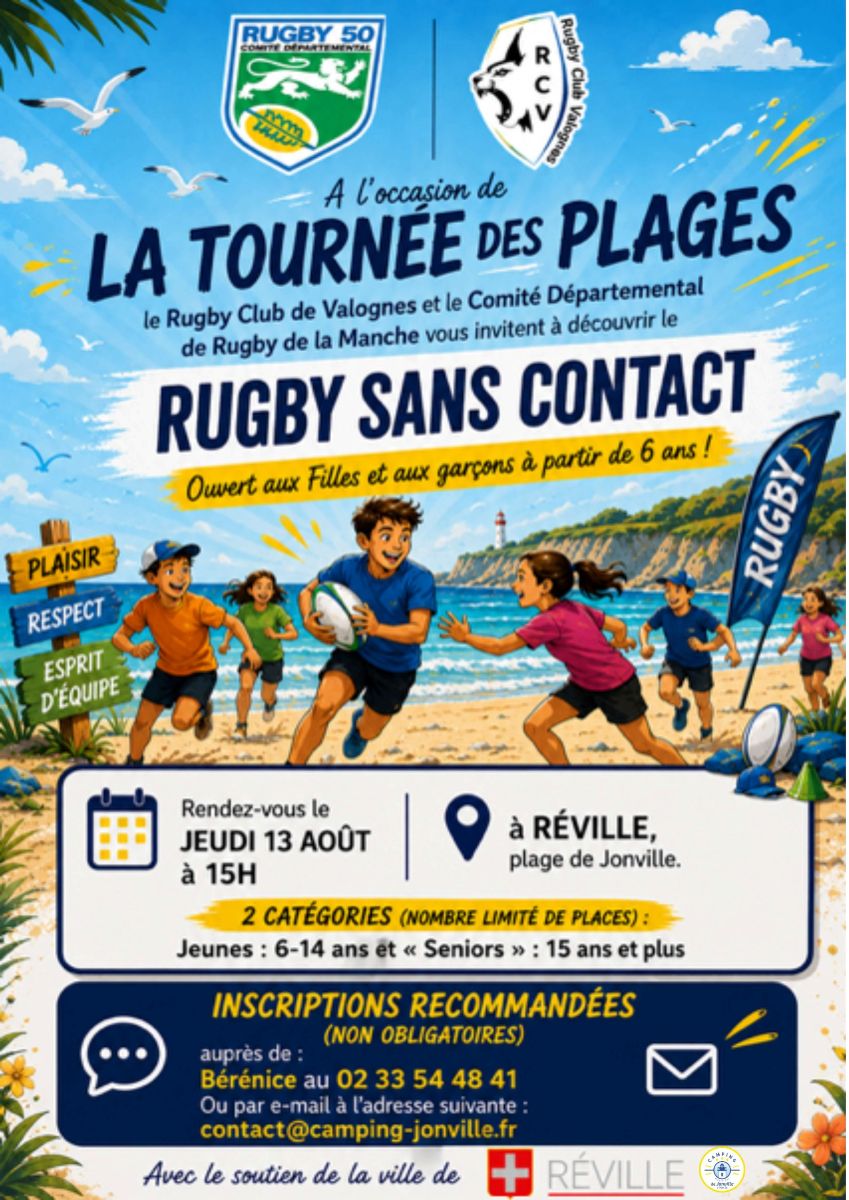 Découverte du RUGBY SANS CONTACT