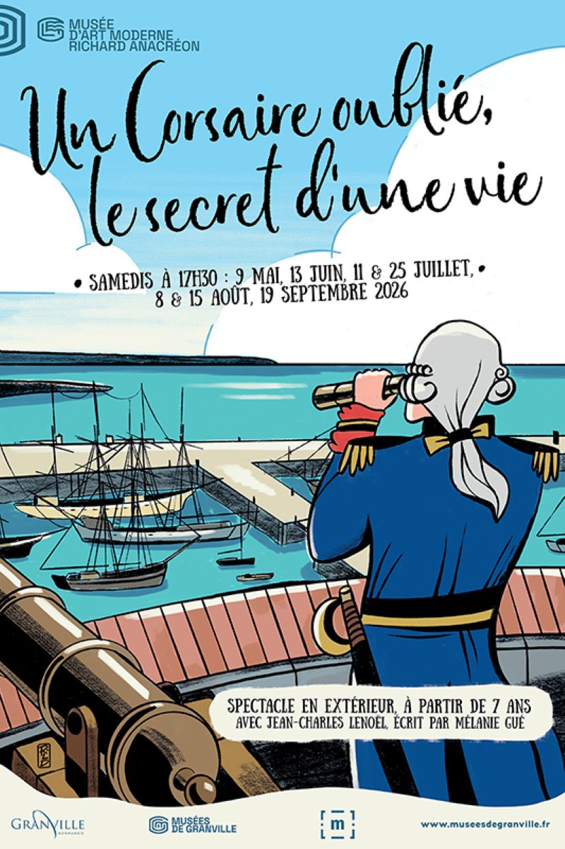 Un corsaire oublié, le secret d'une vie — visuel événement