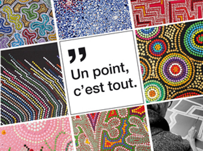 Exposition de peinture : Un point, c'est tout