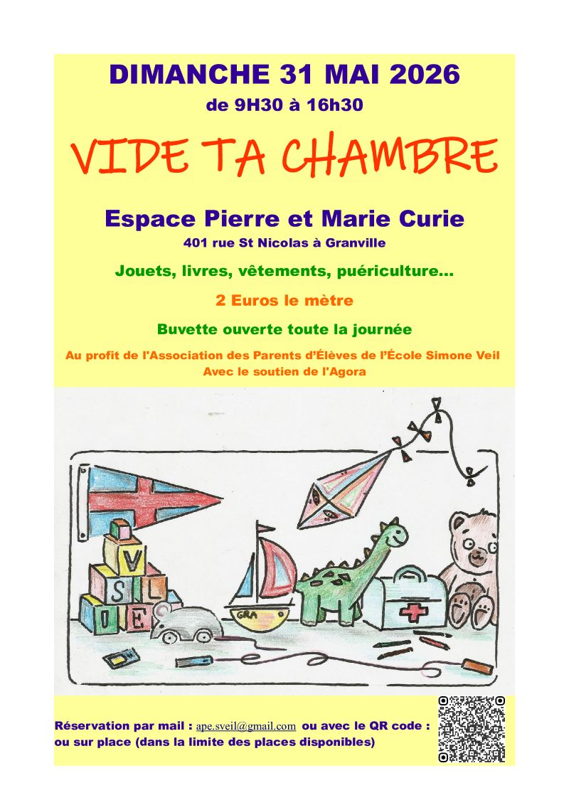 Vide ta chambre — visuel événement