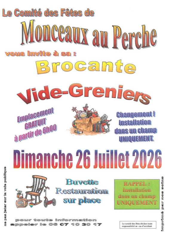 Brocante et Vide-greniers