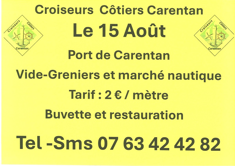 Vide-greniers et marché nautique