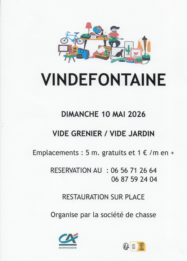 Vide-greniers et vide-jardins — visuel événement