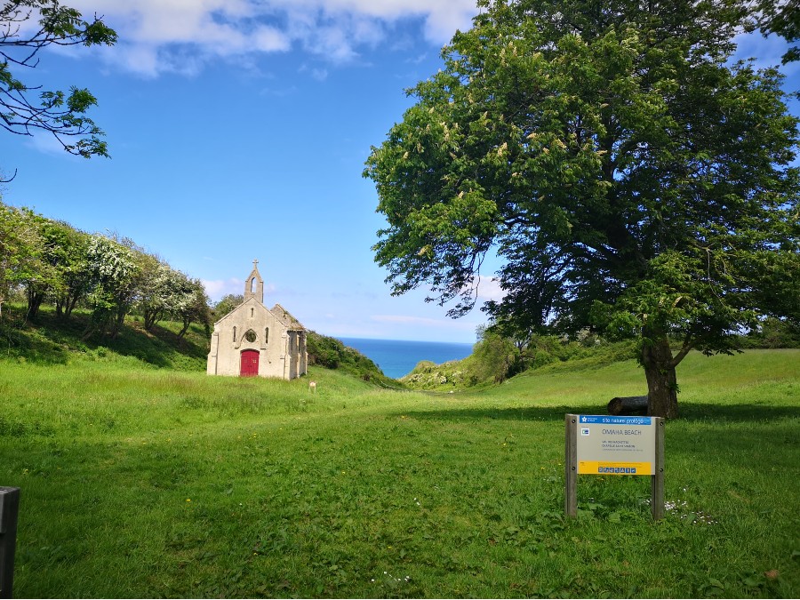 La Vélomaritime : Voie verte de Port-en-Bessin à Saint-Honorine-des-Pertes, Port-en-Bessin-Huppain