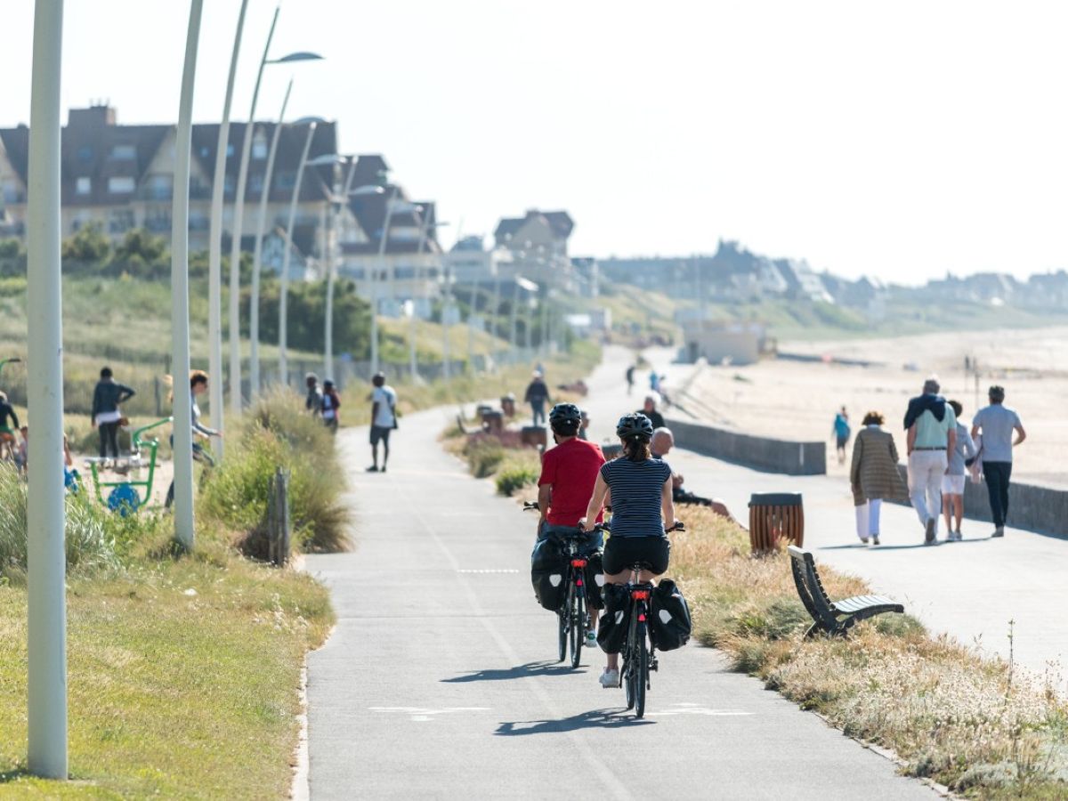 La Vélomaritime : de Cabourg à Merville-Franceville