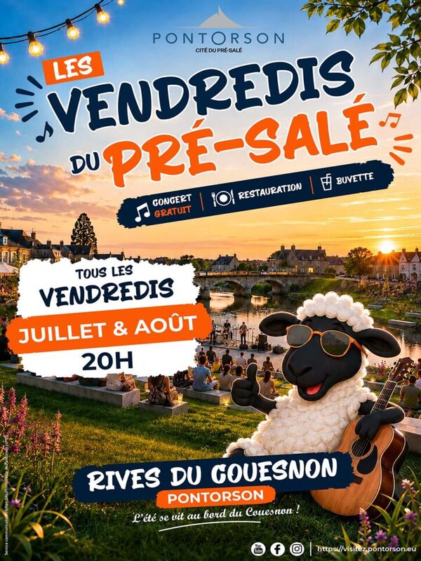[CONCERT GRATUIT / JUILLET & AOÛT] Les vendredis du Pré-Salé