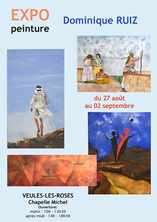 Exposition de peintures de Dominique RUIZ
