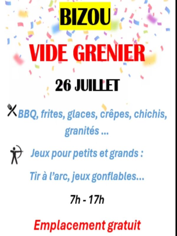 Brocante vide-greniers