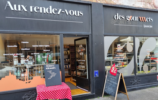 Vignette - Vitrine du magasin