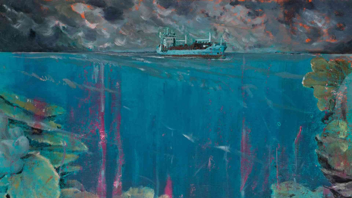 Visite-atelier : Quand ciel et mer se mélangent