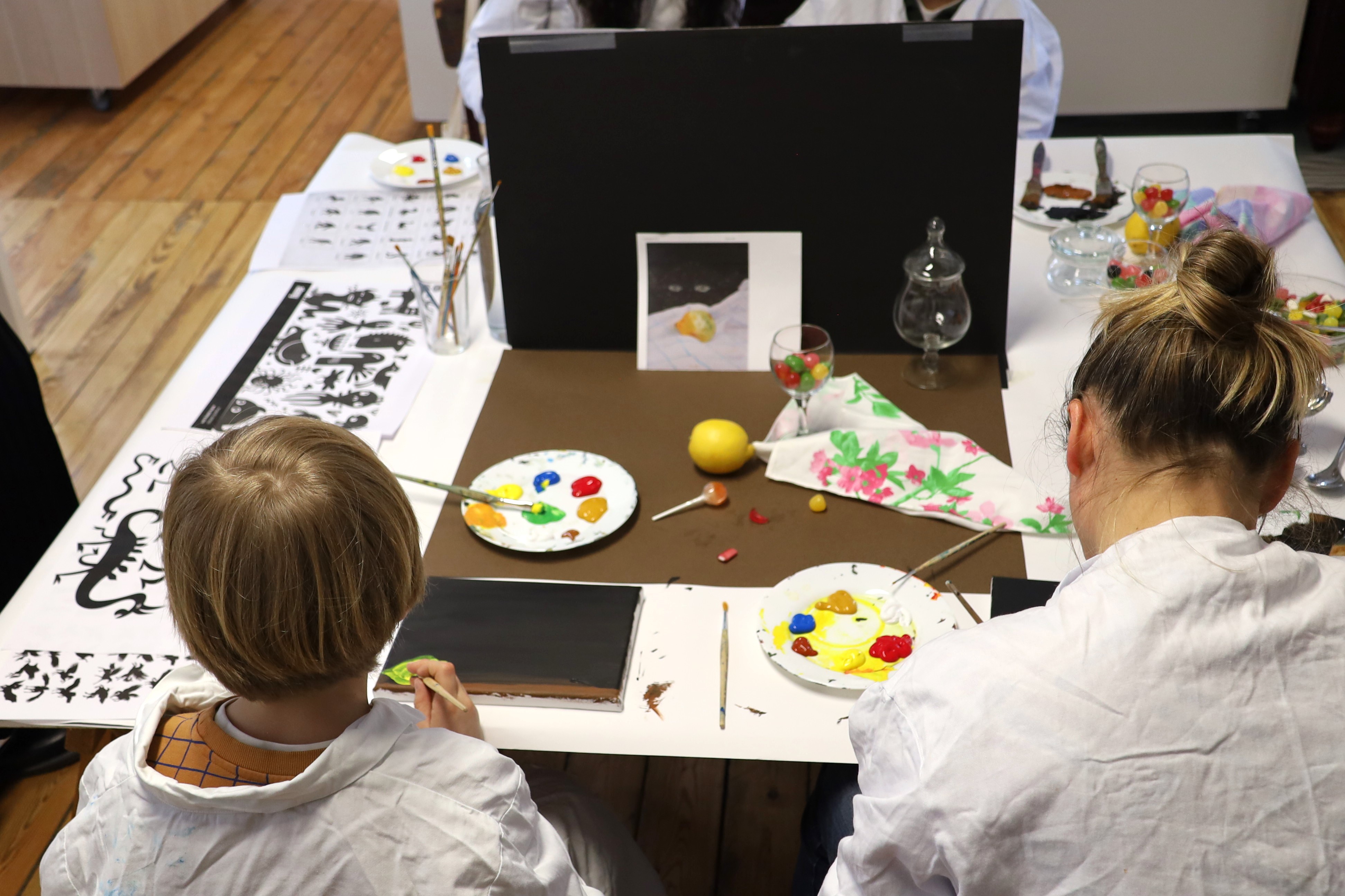 Visite-atelier famille "Nature morte aux bonbons"