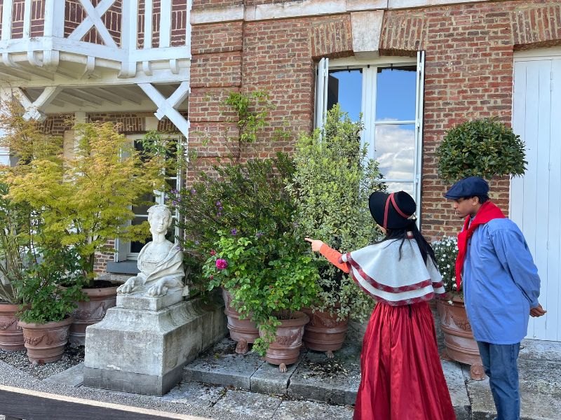 Visite costumée