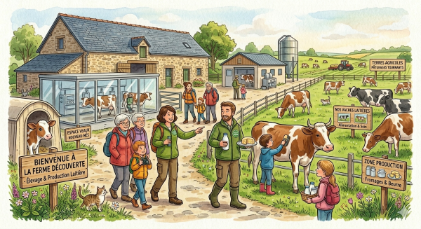 Fête de la nature : Visite de la ferme du GAEC Dequilbec "Le Grand Breuil"