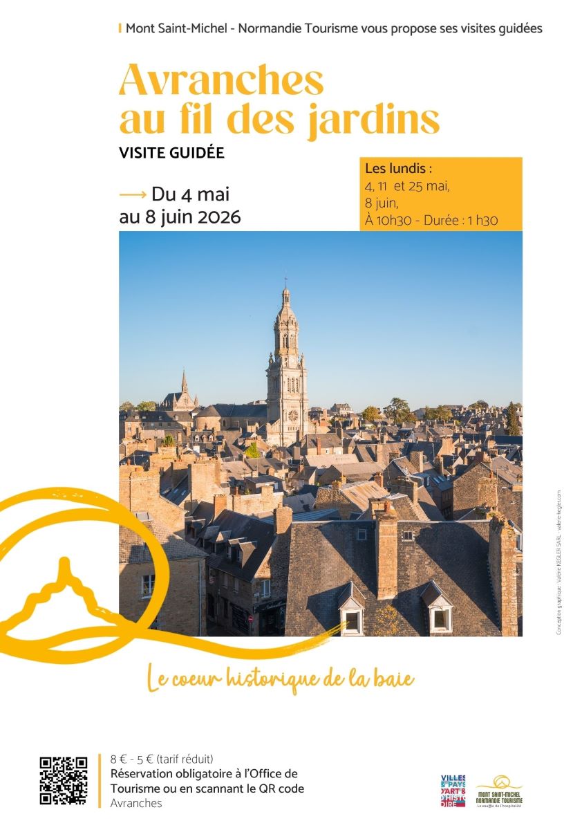 Visite guidée : Avranches au fil des jardins