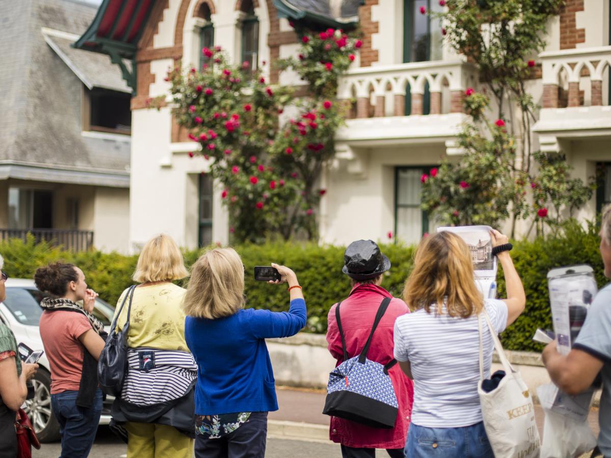Visite guidée de Houlgate - Villas et jardins