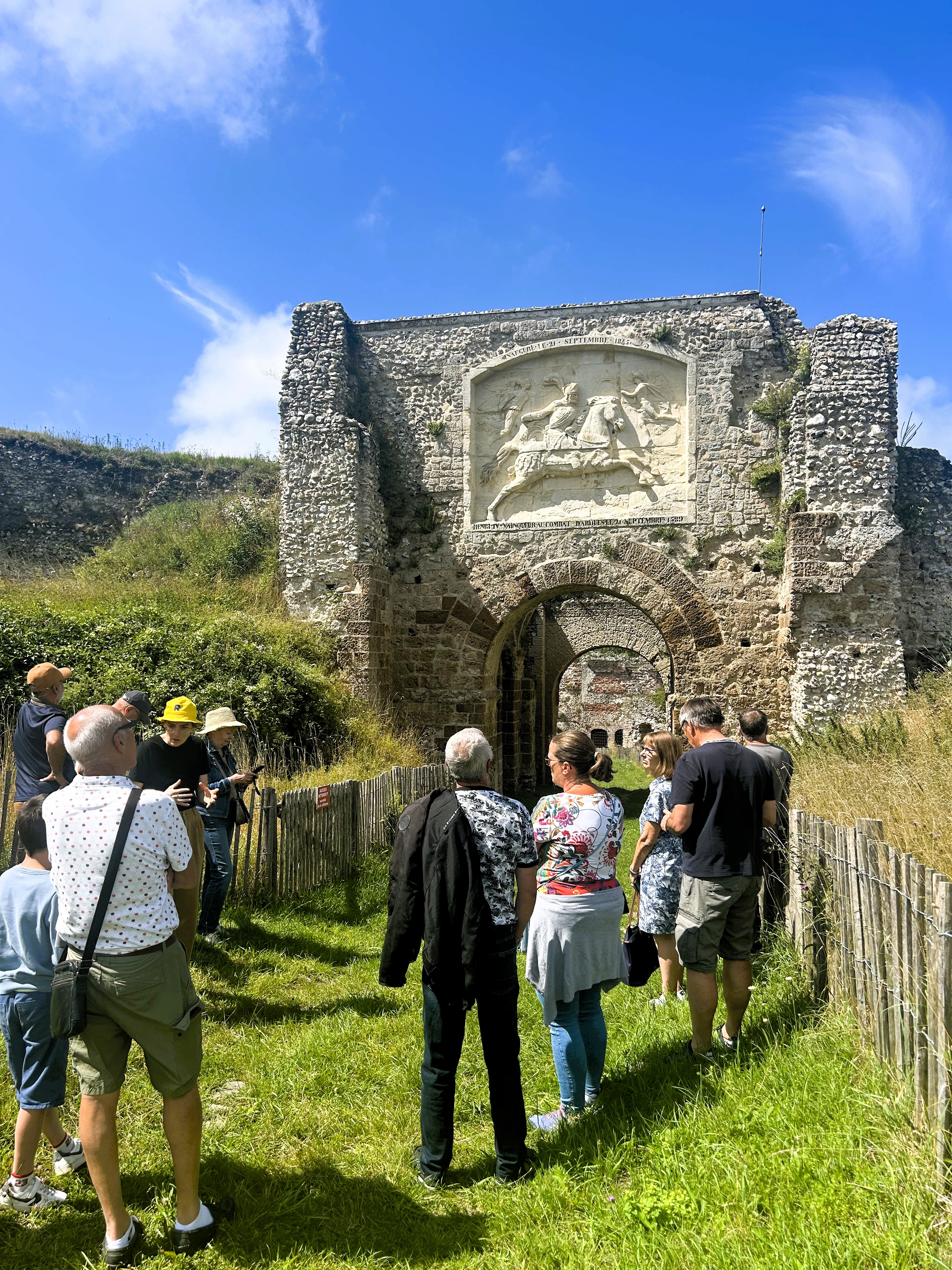 [Visite guidée] Arques-la-Bataille, l’orgue et le donjon