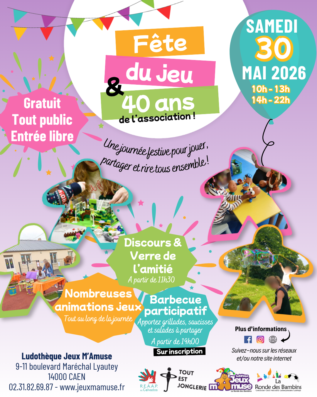 Fête du Jeu et 40 ans de l'association