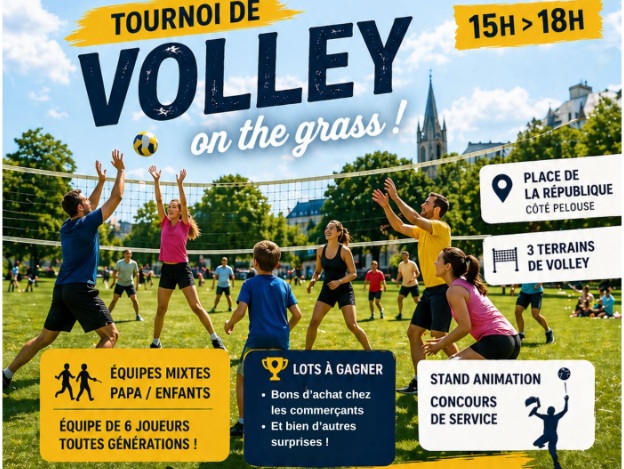 Tournoi de Volley on the grass - Fête des Pères