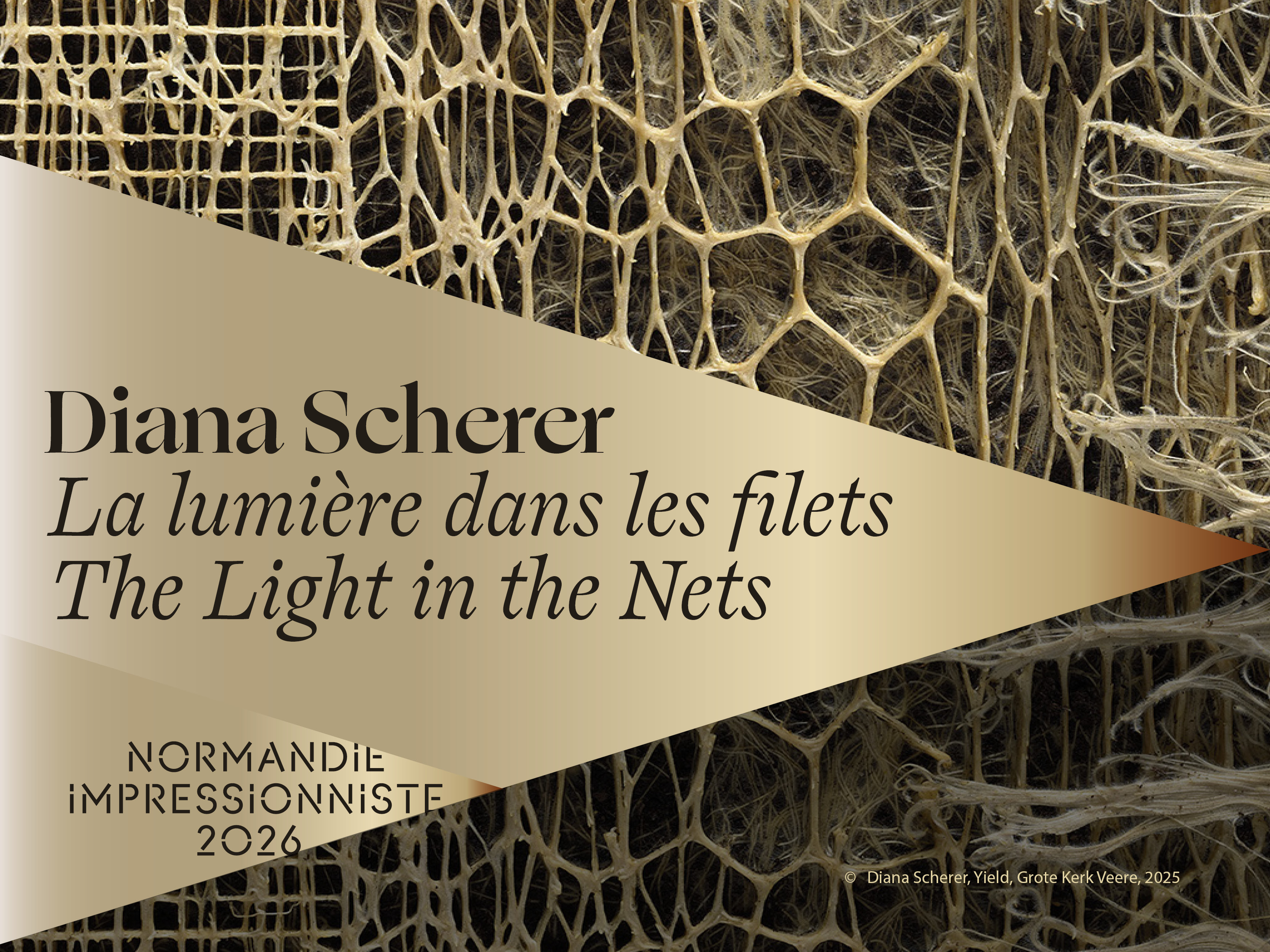 Exposition Normandie Impressionniste Diana SCHERER, "La lumière dans les filets"