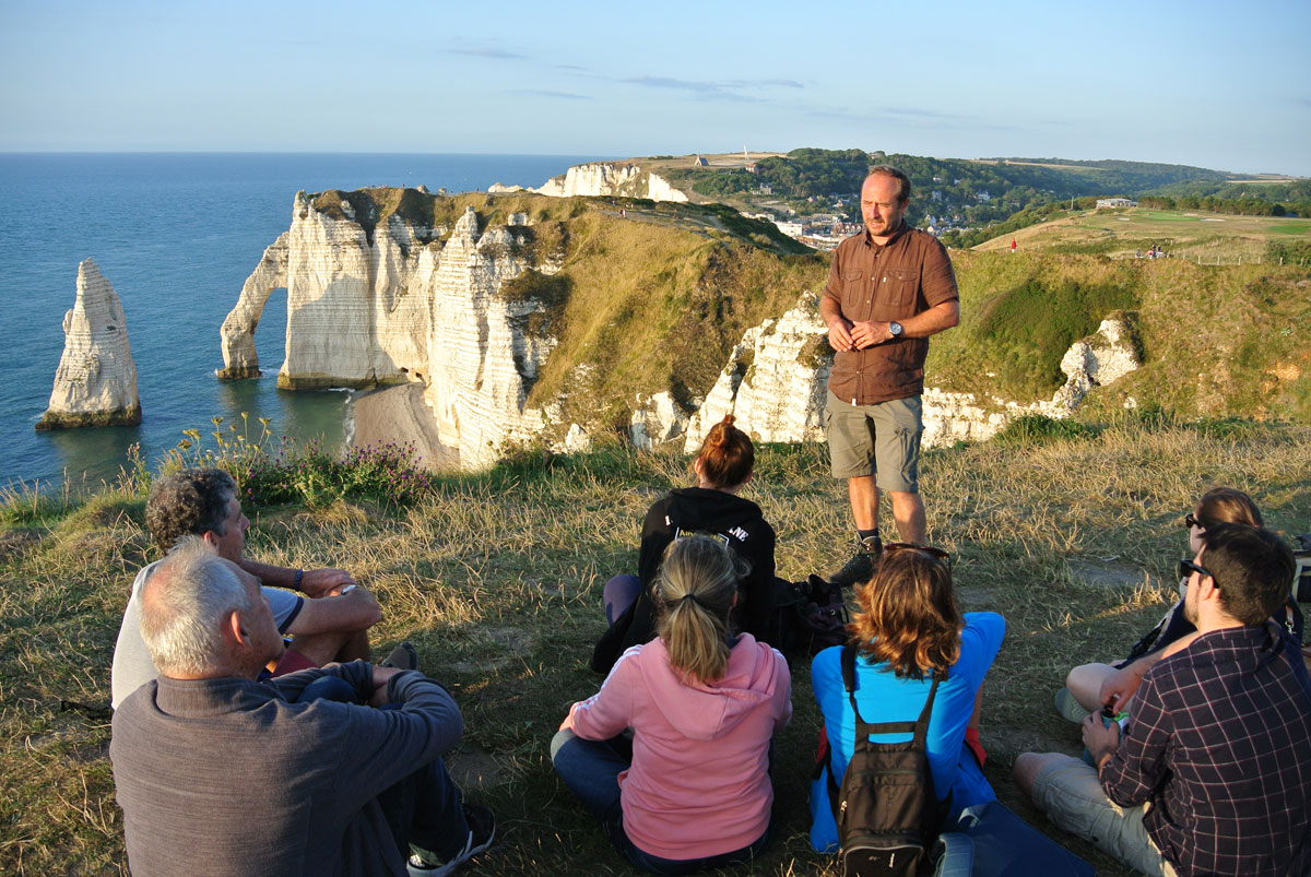 Visite naturaliste des falaises : Falaise d'Aval ou d'Amont