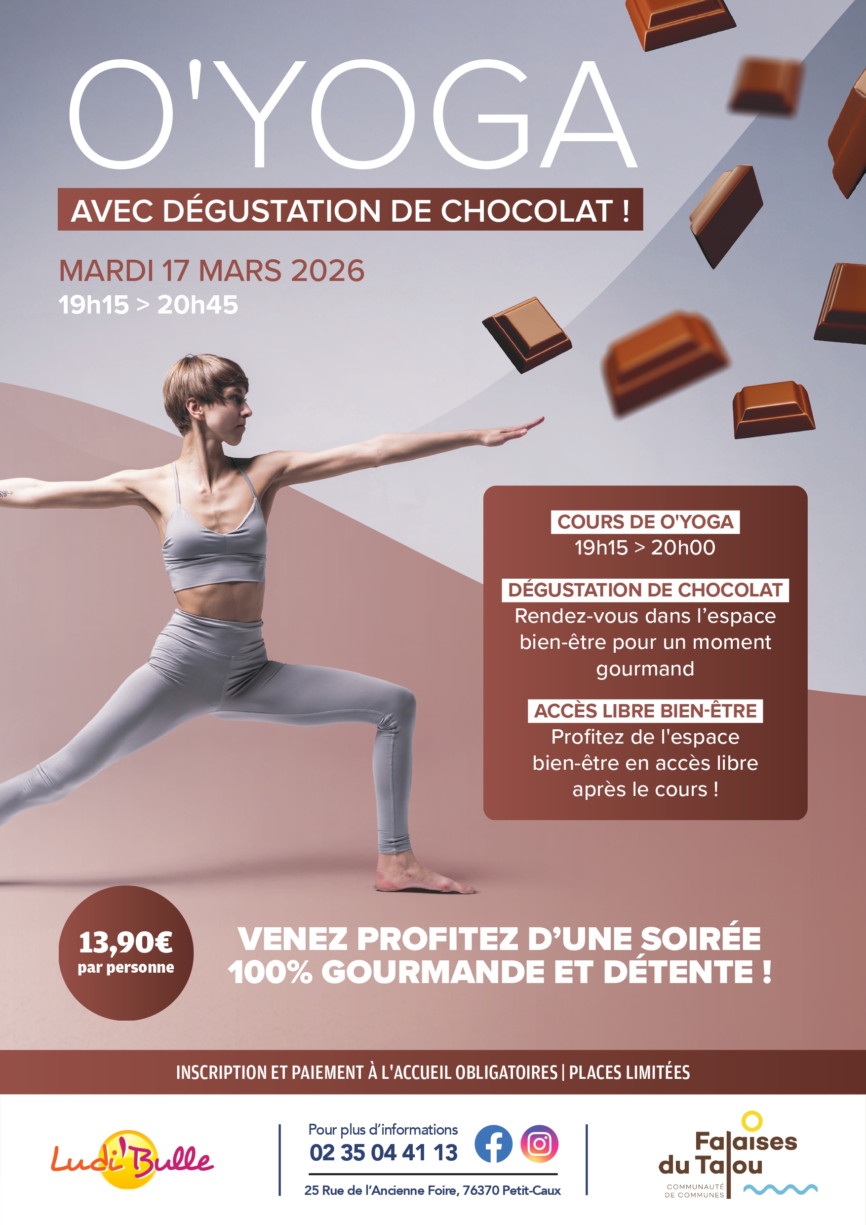 O'YOGA avec dégustation de chocolat
