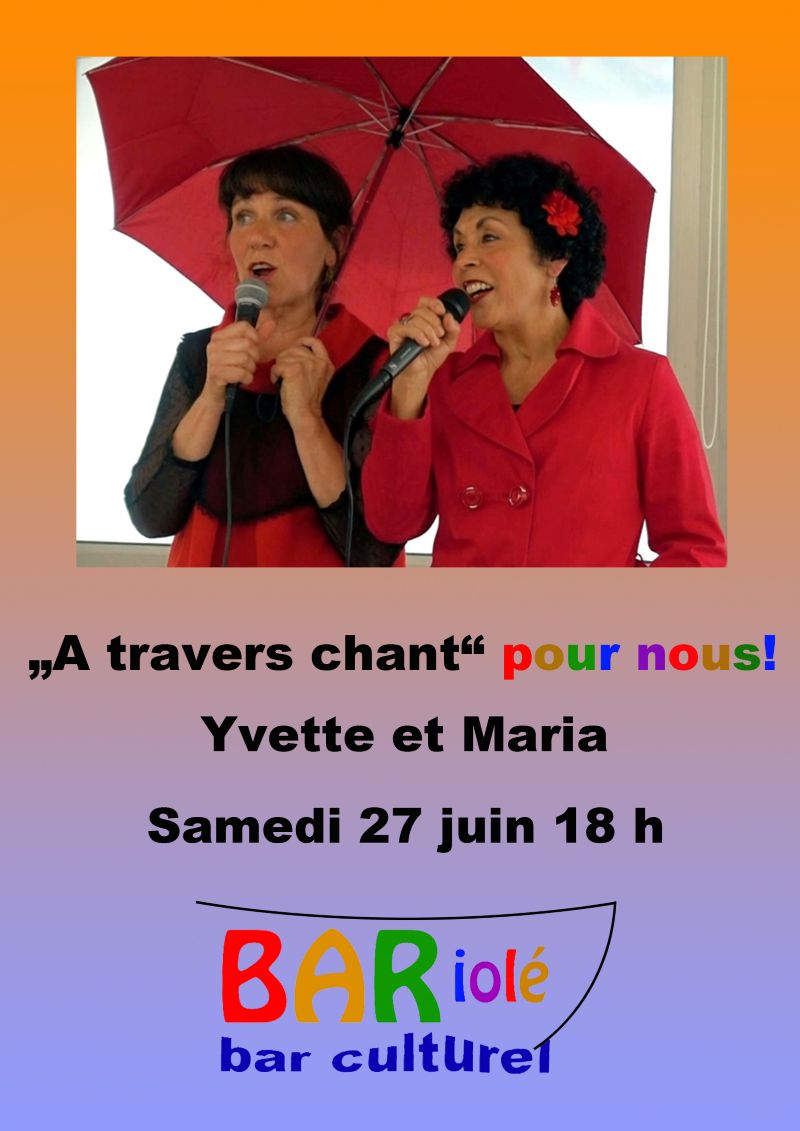 Concert d'Yvette et Maria - à travers chant pour nous — visuel événement