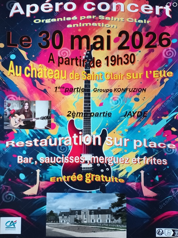 Apéro-concert — visuel événement