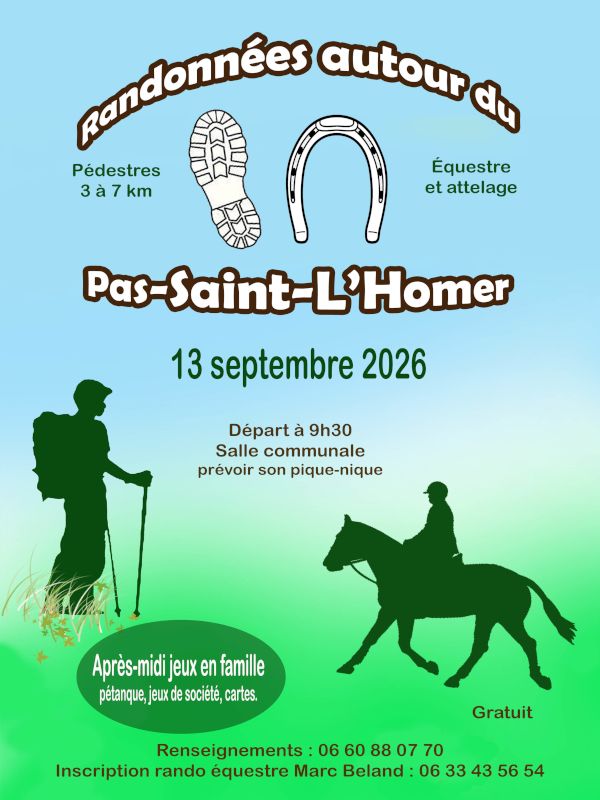 Randonnée autour du Pas Saint l'Homer