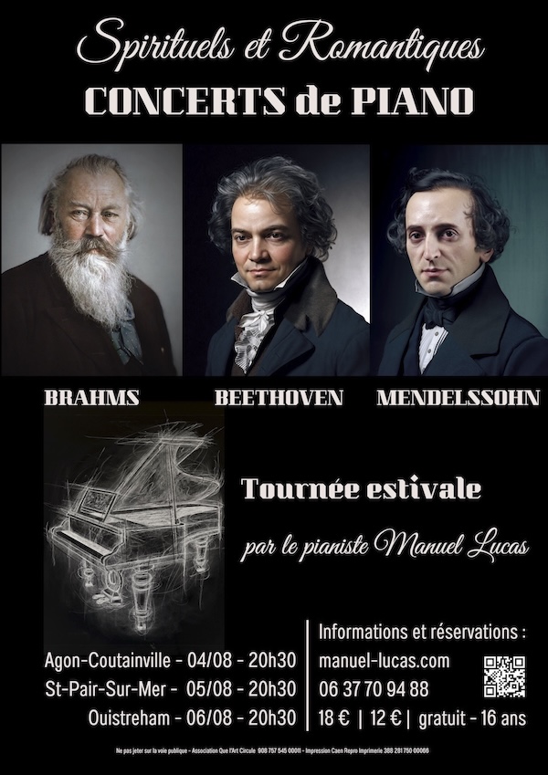 Spirituels et Romantiques au piano