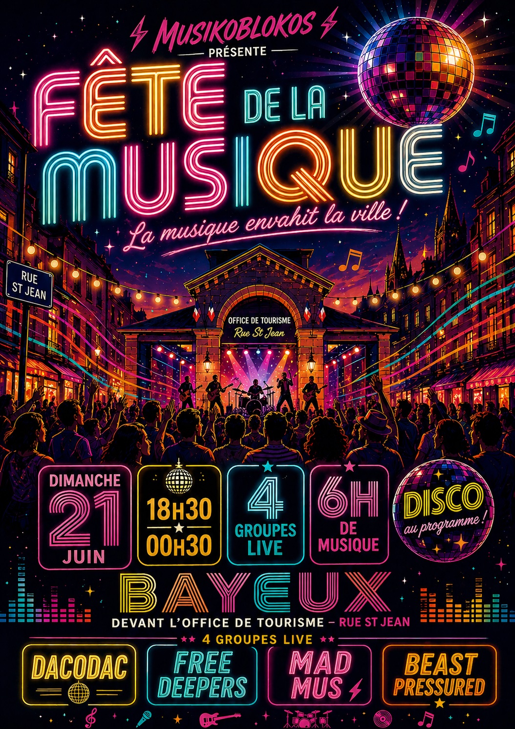 Fête de la musique — visuel événement