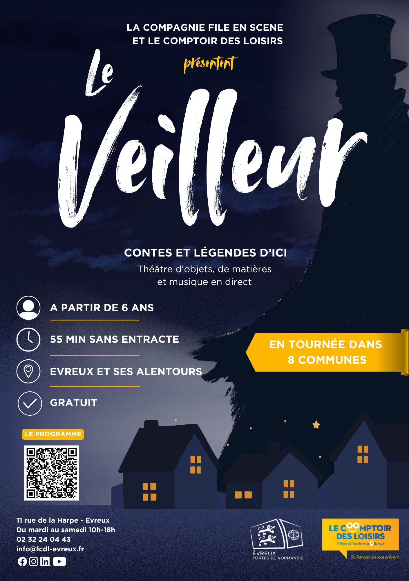 Spectacle Le Veilleur - Contes et légendes d'ici - Epieds
