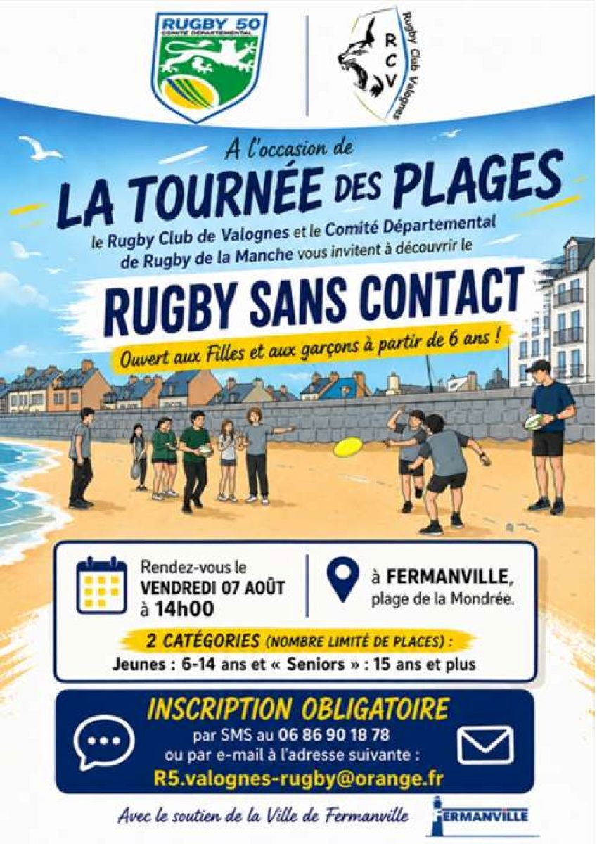 Initiation au rugby sans contact