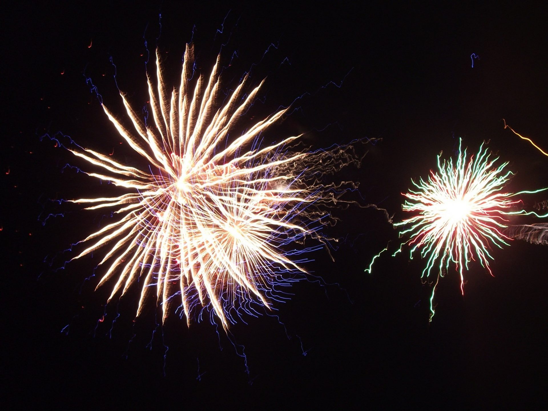Concert et feu d'artifice à Ouistreham
