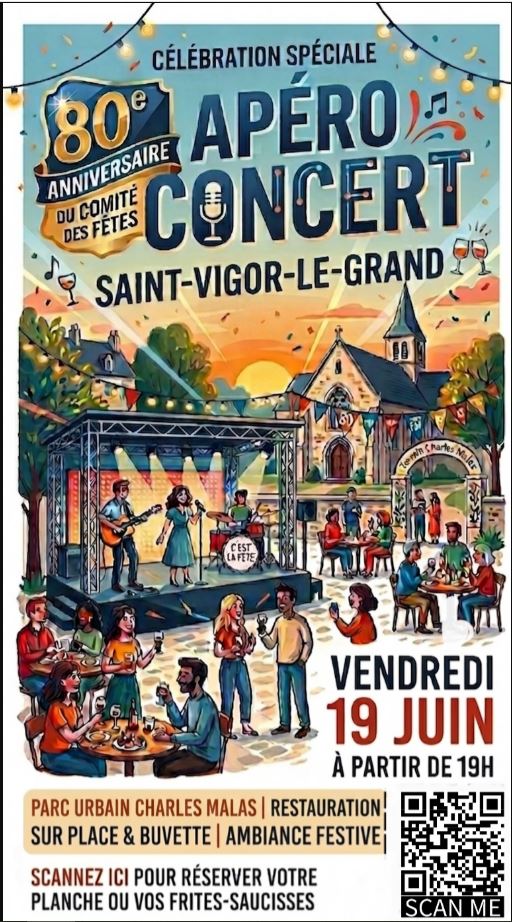 Apéro-concert — visuel événement
