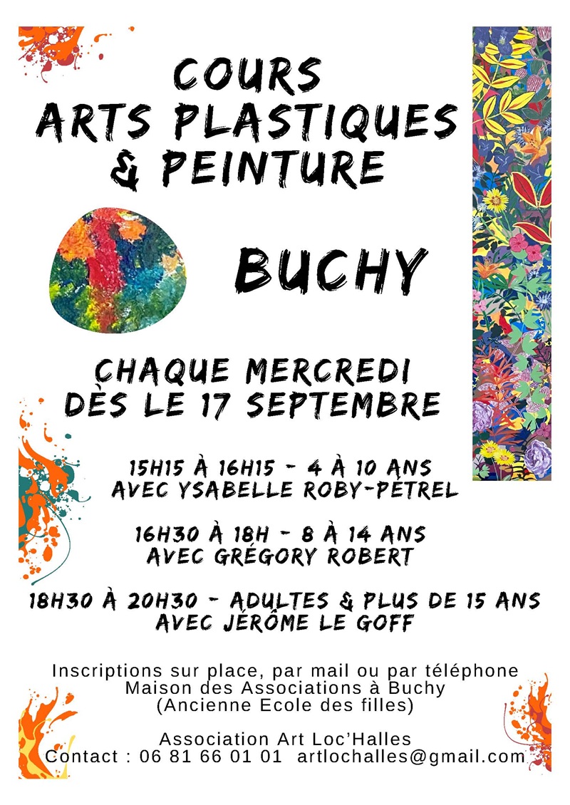 Cours arts plastiques et peinture
