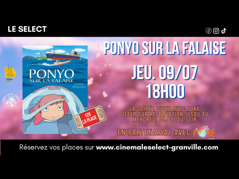 Asia films : ponyo sur la falaise