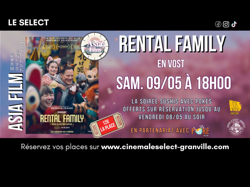 Asia film : Rental family — visuel événement
